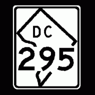District of Columbia Route Sign
