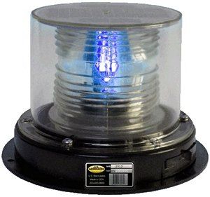 Solar Buoy Navigation Light - Blue - 2 NM