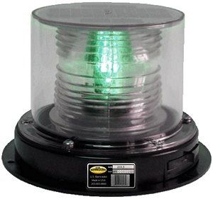 Solar Buoy Navigation Light - Green - 2 NM