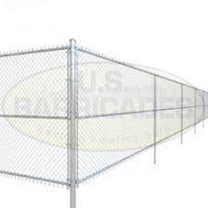 High Chain Link Fence System 2" Mesh - 10ft High