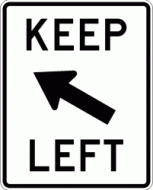 KEEP LEFT 