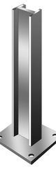 Steel Post-Weld Base Plate 12x12'