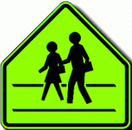SCHOOL CROSSING (symbol) S2-1 FYG