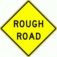 ROUGH ROAD (W8-8)